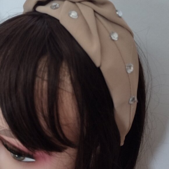 fashion twisted headbands, thick fabric wide headbands, vintage and elegant - Picture 2 of 14